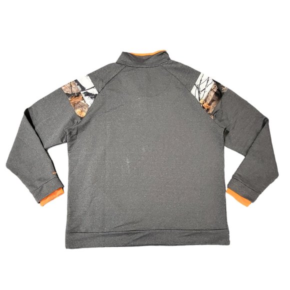 Men's Legendary Whitetails Hunt Bum Long Sleeves Gray Pullover Sweater - Picture 4 of 8